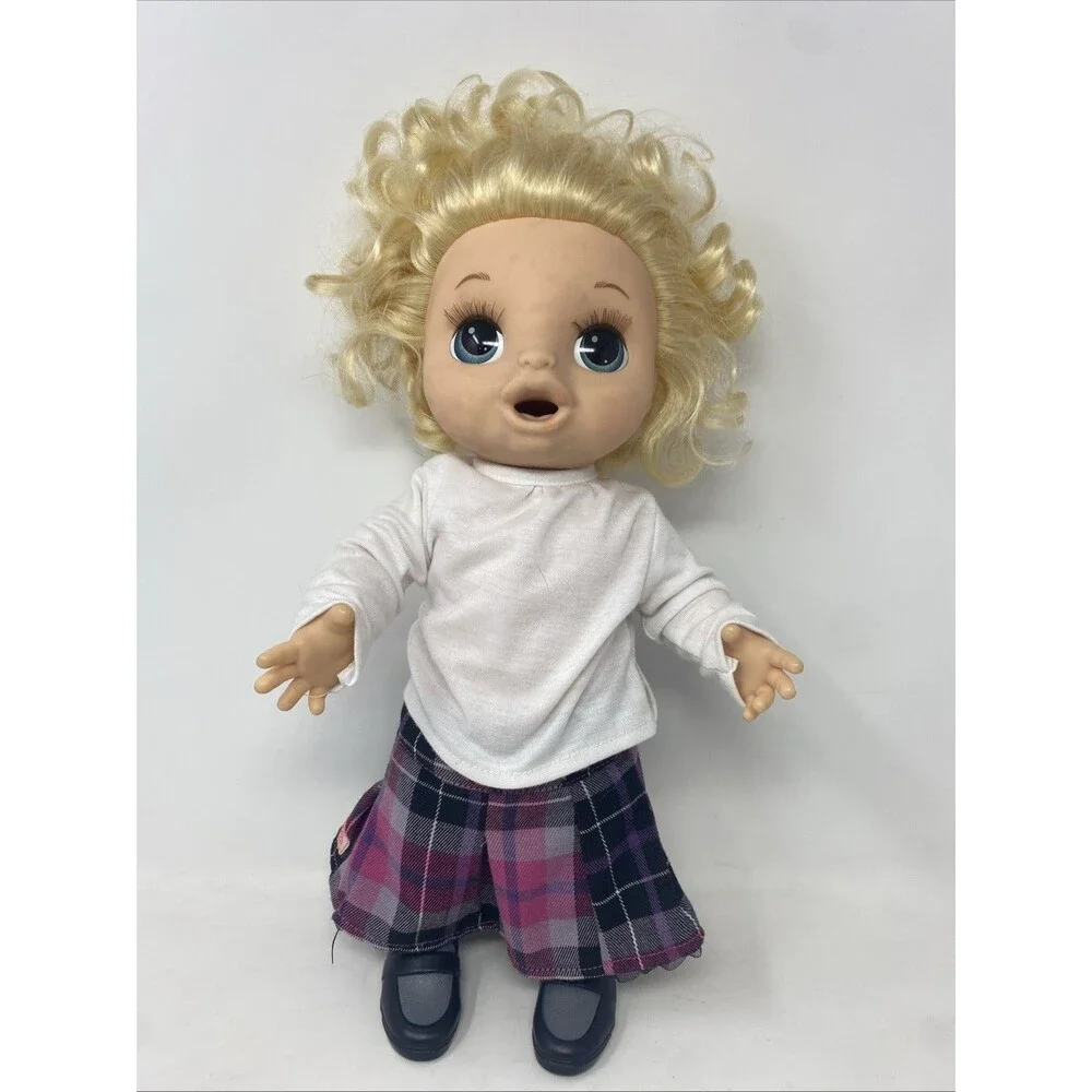Baby Alive Happy Hungry Baby Interactive Doll Phrases & Sounds Blonde 2018